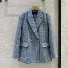 발망 BALMAIN 2023 SS 캐릭터 포켓 단추장식 여성 자켓 커스텀급