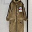 구찌 GUCCI 2023 SS 아디다스 콜라보 패치로고 여성 코트 커스텀급