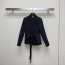 디올 DIOR 2023 SS 리본벨트 포켓 블랙 여성 자켓 커스텀급