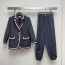 구찌 GUCCI 2023 SS 캐릭터 라인 포켓 자켓 바지 여성 세트 커스텀급