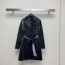 디올 DIOR 2023 SS 캐릭터 벨트장식 여성 코트 커스텀급