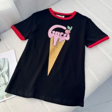 구찌 GUCCI 2023 SS 캐릭터 스터드 블랙 여성 반팔티 커스텀급