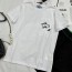 프라다 PRADA 2023 SS 삼각로고 캐릭터 포켓 화이트 여성 반팔티 커스텀급