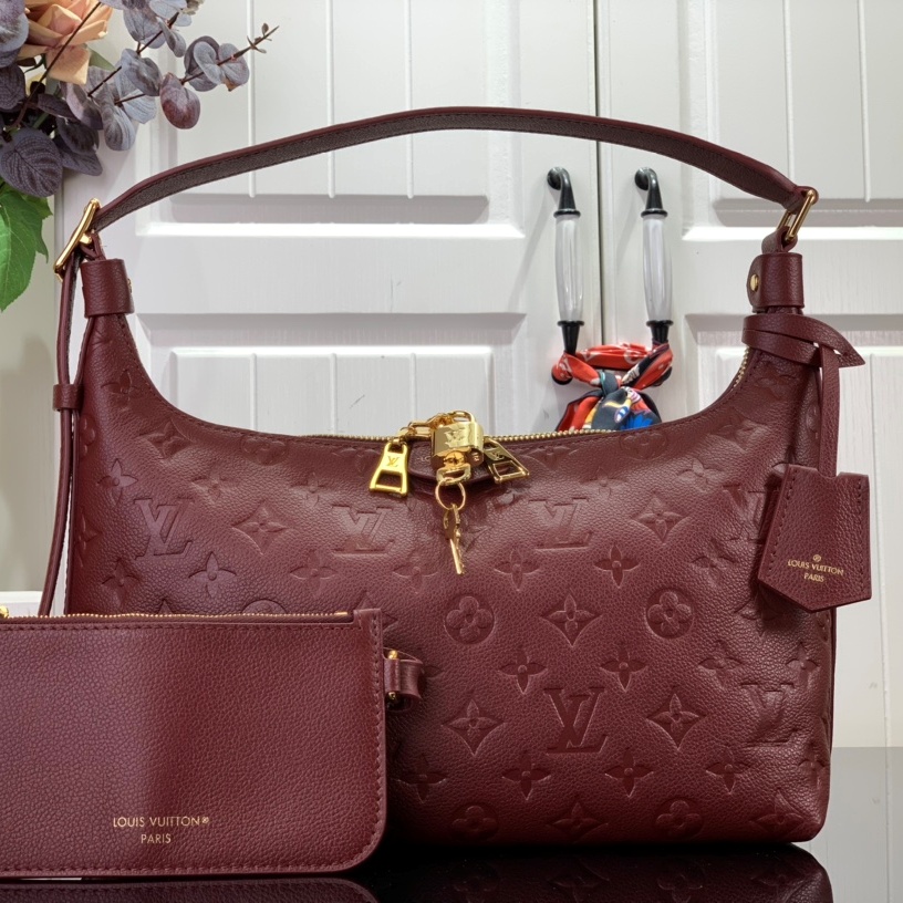 루이비통 LOUIS VUITTON 2023 SS 앙프렝뜨 삭 스포츠백 버건디 M46609 커스텀급