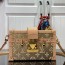 루이비통 LOUIS VUITTON 2023 SS 스트라이프 쁘띠뜨 말 크로스백 베이지 M22882 커스텀급