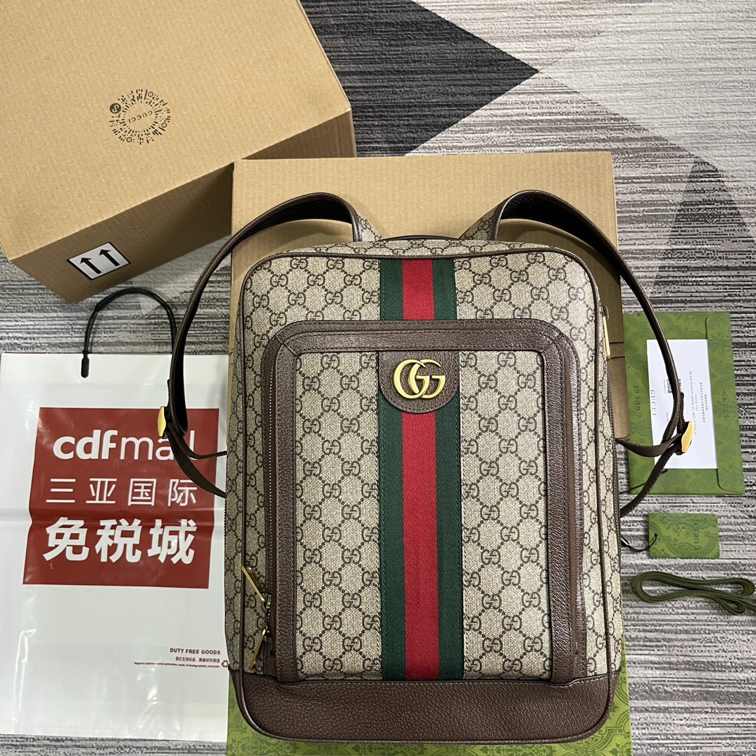 구찌 GUCCI 2023 SS 오피디아 GG 미듐 백팩 745718 쟈가드 커스텀급