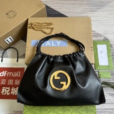 구찌 GUCCI 2023 SS 블론디 레더 토트백 미듐 746210 커스텀급