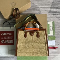 구찌 GUCCI 2023 SS 다이애나 미듐 토트백 678842 커스텀급