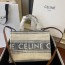 셀린느 CELINE 2023 SS 트리오페 로고 텍스타일 스몰 토트백 199162 커스텀급