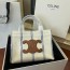 셀린느 CELINE 2023 SS 트리오페 스트라이프 스몰 토트백 199162 커스텀급