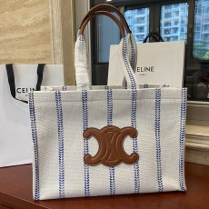 셀린느 CELINE 2023 SS 트리오페 스트라이프 라지 토트백 199162 커스텀급