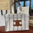 셀린느 CELINE 2023 SS 트리오페 스트라이프 라지 토트백 199162 커스텀급