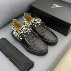 쥬세페 자노티 GIUSEPPE ZANITTI 2023 SS 투톤 검흰 남성 슈즈 커스텀급
