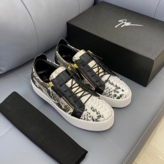 쥬세페 자노티 GIUSEPPE ZANITTI 2023 SS 화이트 블랙 남성 슈즈 커스텀급