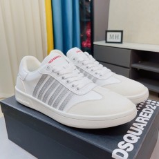 디스퀘어드 DSQUARED2 2023 SS 그레이 스트라이프 화이트 남성 슈즈 커스텀급
