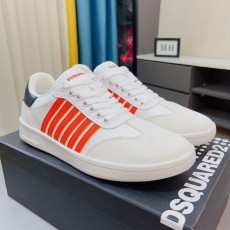 디스퀘어드 DSQUARED2 2023 SS 블루 스트라이프 화이트 남성 슈즈 커스텀급