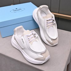 프라다 PRADA 2023 SS 캐릭터 로고 투톤 남성 슈즈 커스텀급