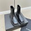 질샌더 JIL SANDER 2023 SS 투톤 블랙 여성 쇼트부츠 커스텀급