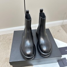 질샌더 JIL SANDER 2023 SS 투톤 블랙 여성 쇼트부츠 커스텀급