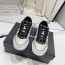 샤넬 CHANEL 2023 SS CC로고 투톤 아이보리 화이트텝 여성 슈즈 커스텀급