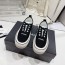 샤넬 CHANEL 2023 SS 로고 라인 블랙 여성 슈즈 커스텀급