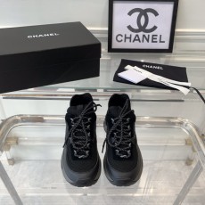 샤넬 CHANEL 2023 SS CC로고 스웨이드 블랙 여성 슈즈 커스텀급