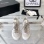 샤넬 CHANEL 2023 SS CC로고 스웨이드 화이트 여성 슈즈 커스텀급