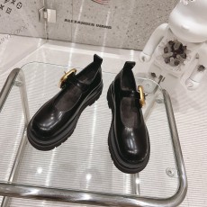 보테가 베네타 BOTTEGA VENETA 2023 SS 금속버클 블랙 여성 슈즈 커스텀급