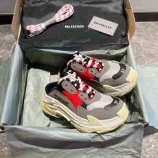 발렌시아가 BALENCIAGA 2023 SS 트리플 그레이 뮐 커플 슈즈 커스텀급