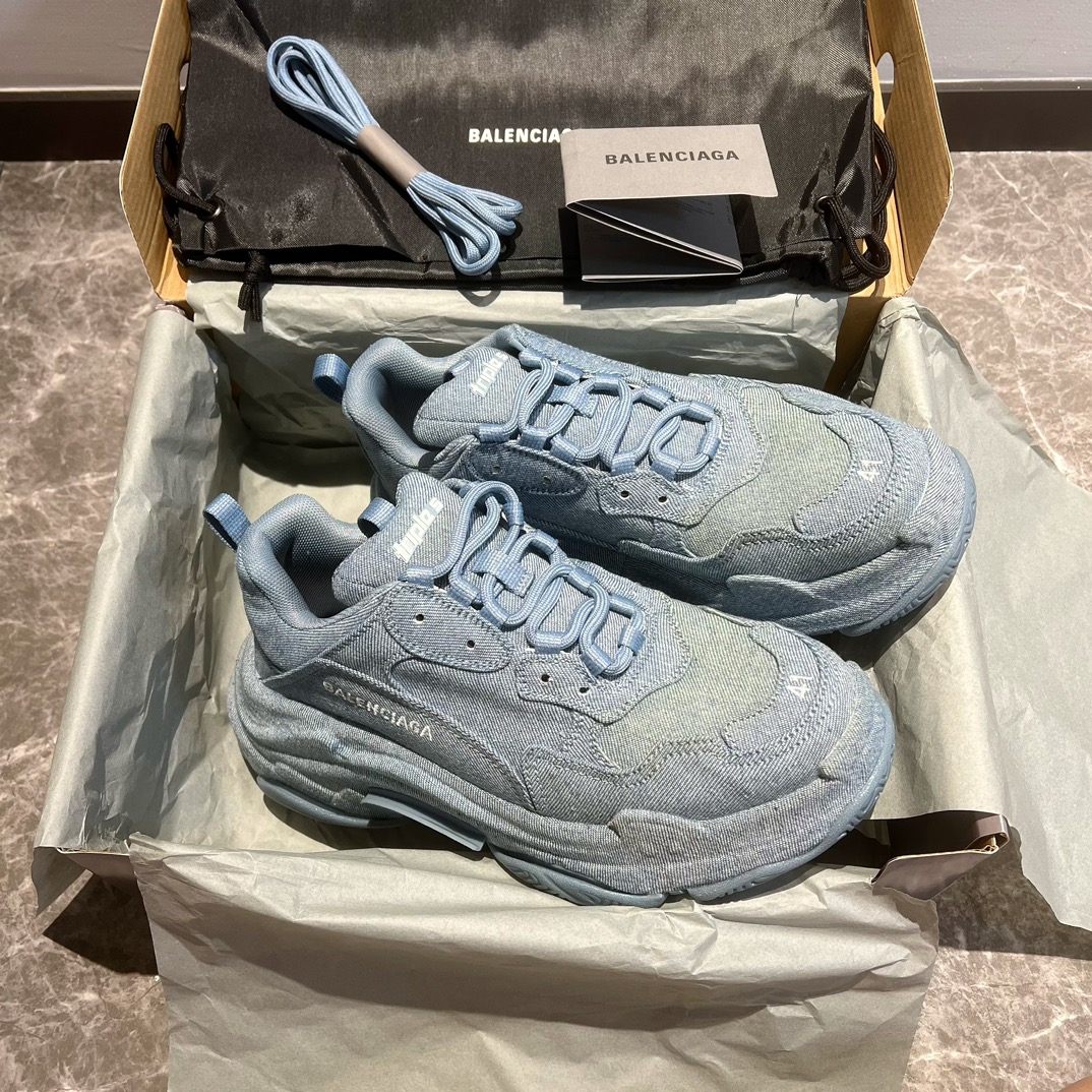 발렌시아가 BALENCIAGA 2023 SS 트리플 민트펄 커플 슈즈 커스텀급