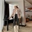셀린느 CELINE 023 SS 트위드 벨트 여성 자켓 커스텀급