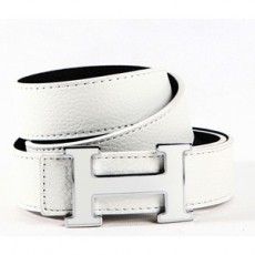 HERMES 에르메스 H로고 가죽 벨트 H08