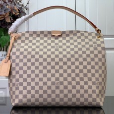 루이비통 LOUIS VUITTON 2024 SS 다미에 아주르 그레이스풀 호보백 MM N42233 미러급