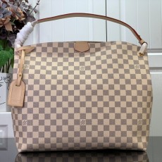 루이비통 LOUIS VUITTON 2024 SS 다미에 아주르 그레이스풀 호보백 MM N42233 미러급