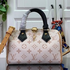 루이비통 LOUIS VUITTON 2024 SS 모노그램 듄 캔버스 반둘리에 스피디백 20 M46906 미러급
