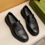 구찌 GUCCI 2024 SS 캐릭터 GG로고 블랙 남성 구두 커스텀급