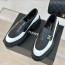 샤넬 CHANEL 2024 SS 퀄팅 투톤 CC로고 검흰 여성 슈즈 커스텀급