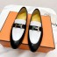 에르메스 HERMES 2024 SS H로고 검흰 여성 슈즈 커스텀급