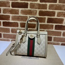 구찌 GUCCI 2024 SS GG 오피디아 스몰 토트백 베이지 547551 커스텀급