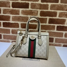 구찌 GUCCI 2024 SS GG 오피디아 스몰 토트백 베이지 547551 커스텀급