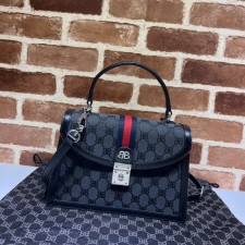 구찌 GUCCI 2024 SS 발렌시아가 콜라보 토트백 블랙 680119 커스텀급