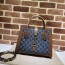 구찌 GUCCI 2024 SS GG 데님 재키 미듐 토트백 블루 685129 커스텀급