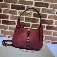 구찌 GUCCI 2024 SS 재키 1961 스몰 호보백 레드 636709 커스텀급