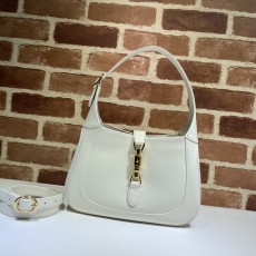 구찌 GUCCI 2024 SS 재키 1961 스몰 호보백 화이트 636709 커스텀급