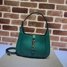 구찌 GUCCI 2024 SS 재키 1961 스몰 호보백 그린 636709 커스텀급