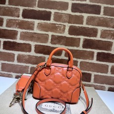 구찌 GUCCI 2024 SS 시마라인 마틀라세 핸드백 오렌지 727793 커스텀급