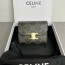 셀린 CELINE 2024 SS 트리오페 금속버클 3단 지갑 101782 커스텀급