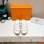 에르메스 HERMES 2024 SS 로고 투톤 화이트 여성 웨지힐 샌들 커스텀급