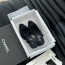 샤넬 CHANEL 2024 SS 캐릭터 로고 네이비 트위드 블랙 여성 구두 커스텀급