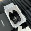 샤넬 CHANEL 2024 SS 캐릭터 로고 블랙 트위드 블랙 여성 구두 커스텀급